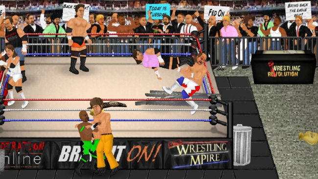 Wrestling Revolution 2D PC Screenshot