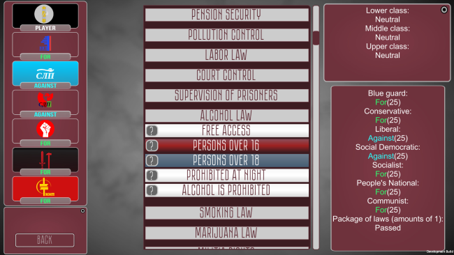 Collapse: A Political Simulator PC Screenshot