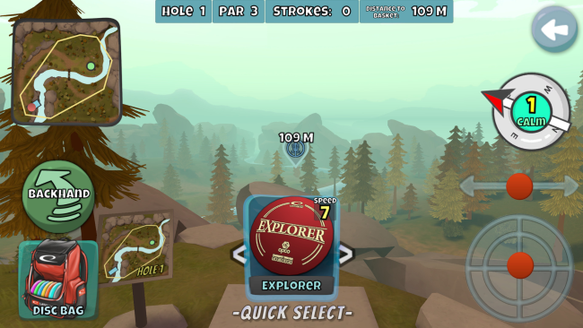 Disc Golf Valley PC Screenshot