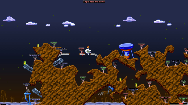 Worms World Party Remastered PC Screenshot