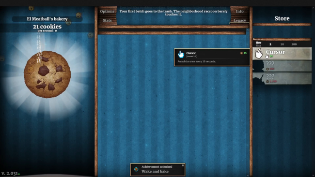 Cookie Clicker PC Screenshot