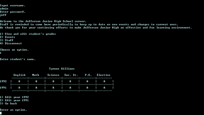 Retro Hacker PC Screenshot
