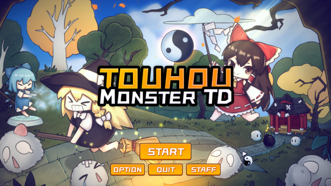 Touhou Monster TD PC Screenshot