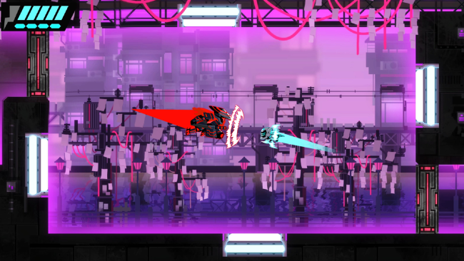 Cyjin: The Cyborg Ninja PC Screenshot