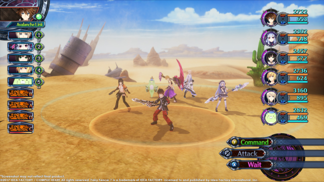 Fairy Fencer F Advent Dark Force PC Screenshot