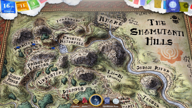 Sorcery! Parts and PC Screenshot