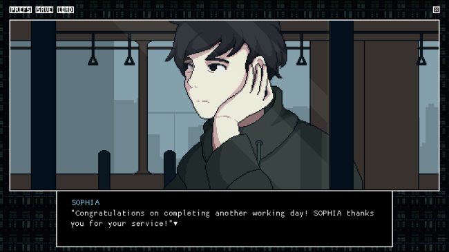Twilight Town: A Cyberpunk Day In Life PC Screenshot