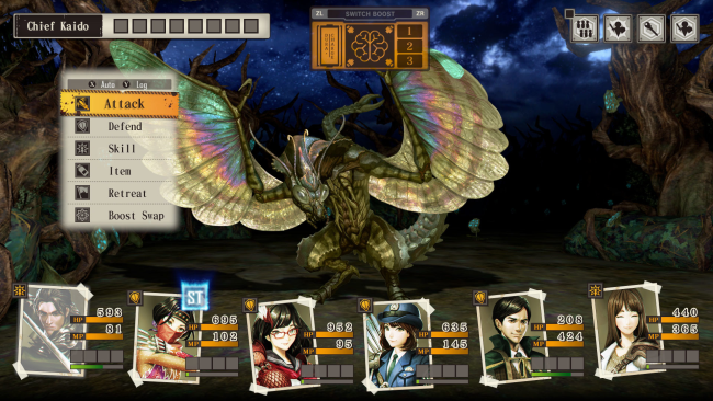Undernauts: Labyrinth of Yomi PC Screenshot
