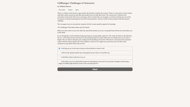 Cliffhanger: Challenger of Tomorrow PC Screenshot