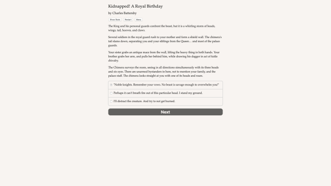 Kidnapped! A Royal Birthday PC Screenshot