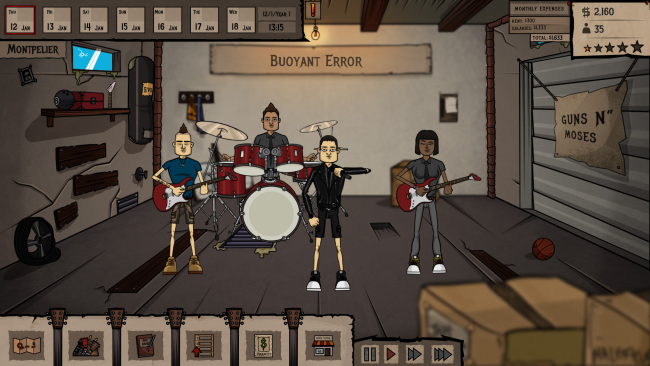 Rock God Tycoon PC Screenshot