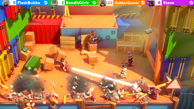 Rubber Bandits PC Screenshot