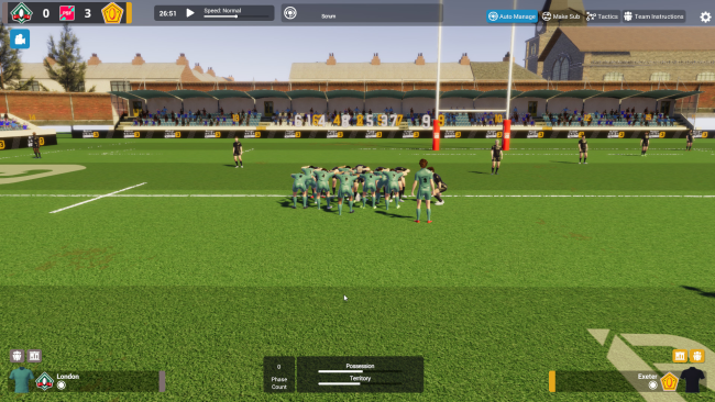 Rugby Union Team Manager PC Screenshot
