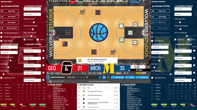 Draft Day Sports: College Basketball PC Screenshot