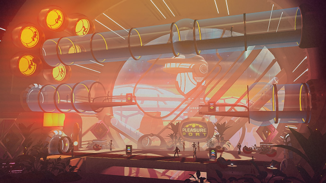Headlander PC Screenshot