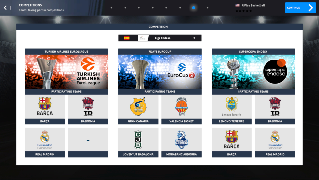 International Basketball Manager PC Screenshot