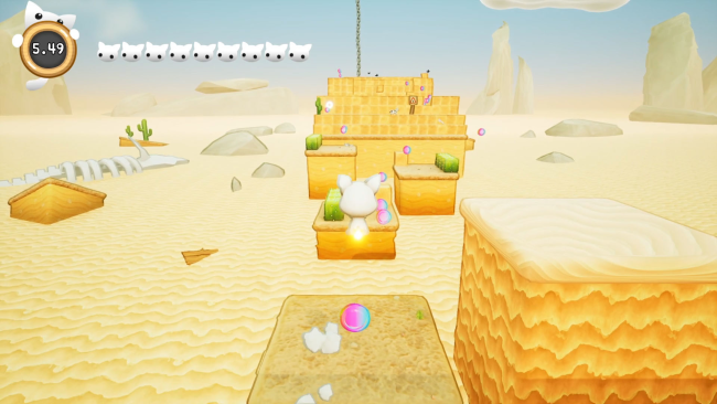 Neko Ghost, Jump! PC Screenshot