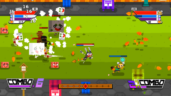 Ninjin: Clash of Carrots PC Screenshot
