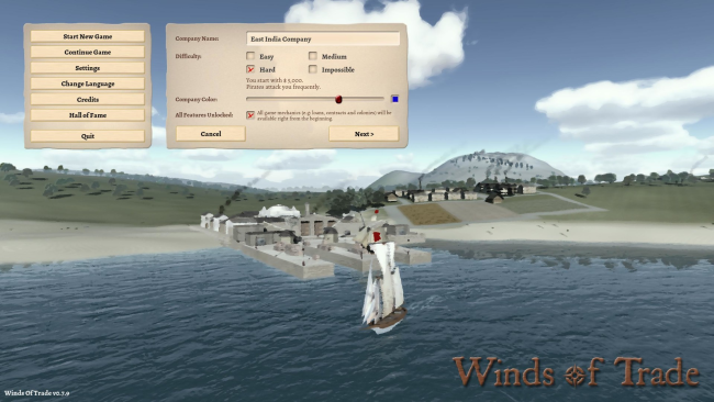 Winds Of Trade PC Screenshot