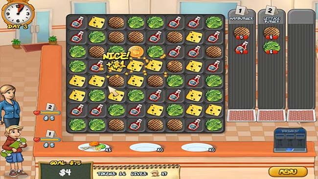 Burger Rush PC Screenshot