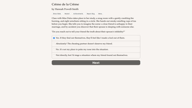 Creme de la Creme PC Screenshot
