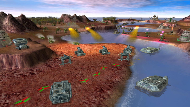 Massive Assault Gameplay Screenshot