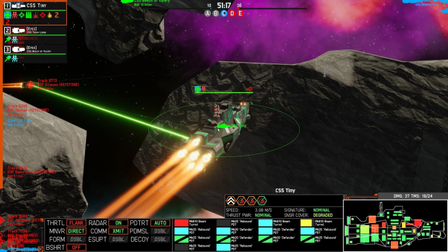 NEBULOUS: Fleet Command PC Screenshot