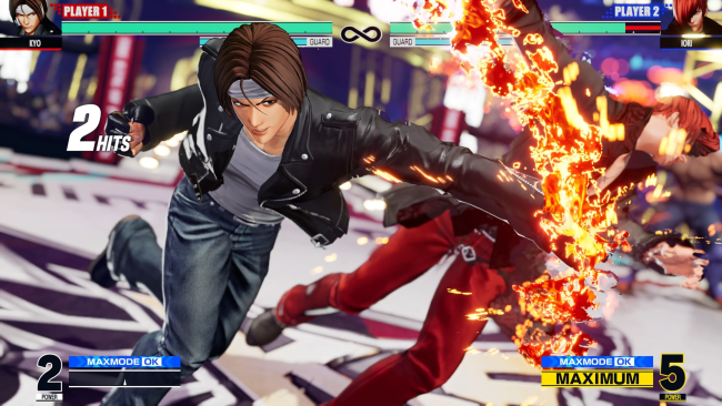 THE KING OF FIGHTERS XV PC Screenshot