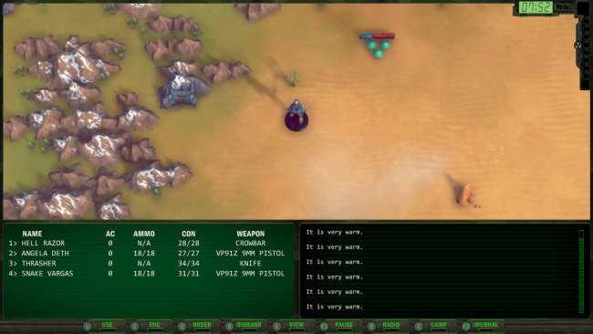 Wasteland Remastered PC Screenshot