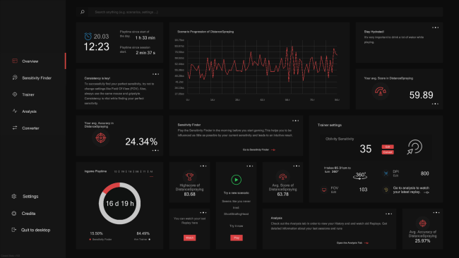 Oblivity – Find Your Perfect Sensitivity PC Screenshot