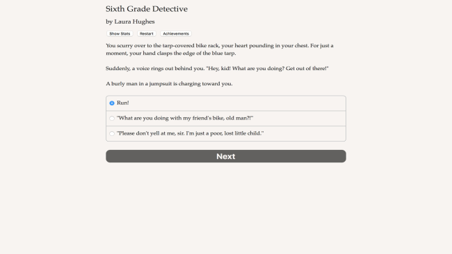Sixth Grade Detective PC Screenshot
