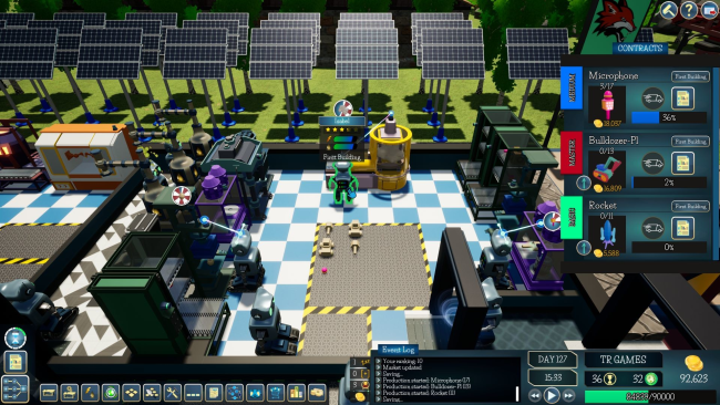 Smart Factory Tycoon PC Screenshot
