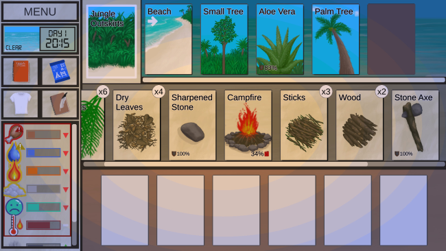 Card Survival: Tropical Island PC Screenshot