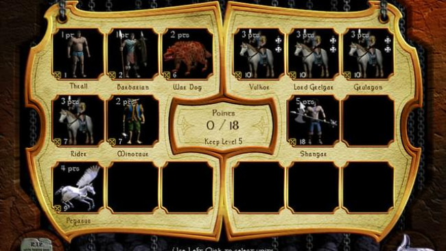 Warlords Battlecry PC Screenshot