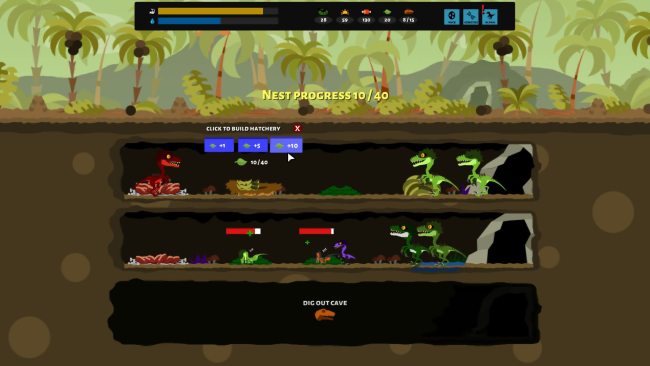 Dino Nest PC Screenshot