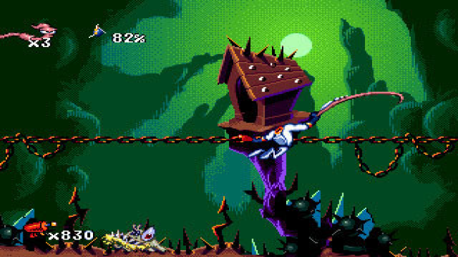 Earthworm Jim Gameplay Screenshot