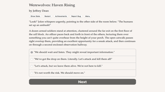 Werewolves: Haven Rising PC Screenshot