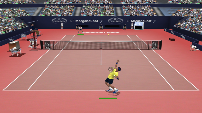 Full Ace Tennis Simulator PC Screenshot