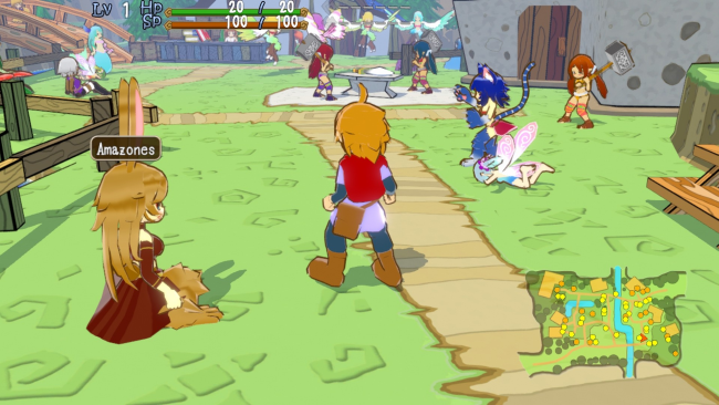 Monster Girls And The Mysterious Adventure PC Screenshot