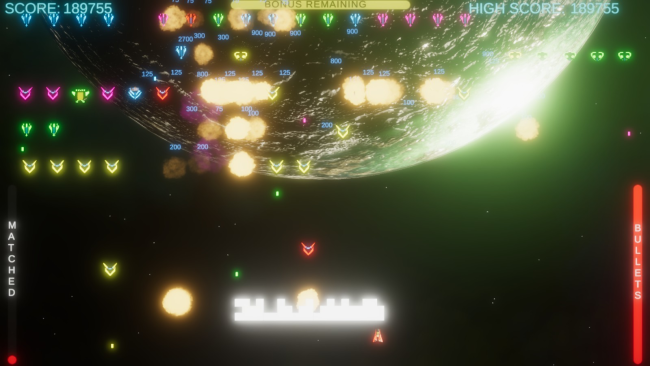 Neon Invaders PC Screenshot