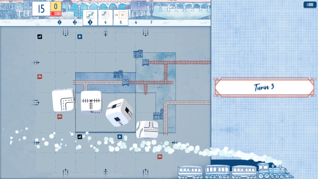 Railroad Ink Challenge PC Screenshot