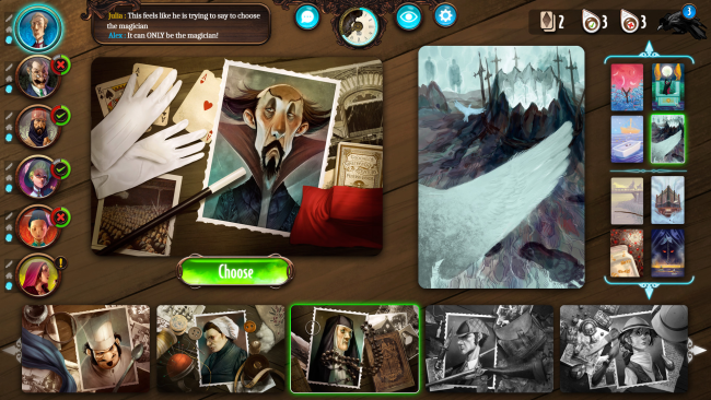 Mysterium: A Psychic Clue Game PC Screenshot