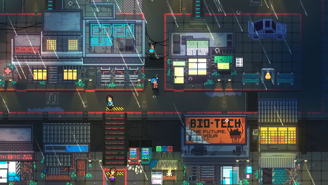 Neon Blight PC Screenshot