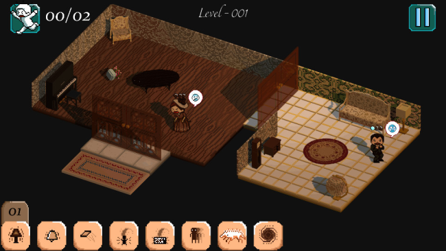 Poltergeist: A Pixelated Horror PC Screenshot