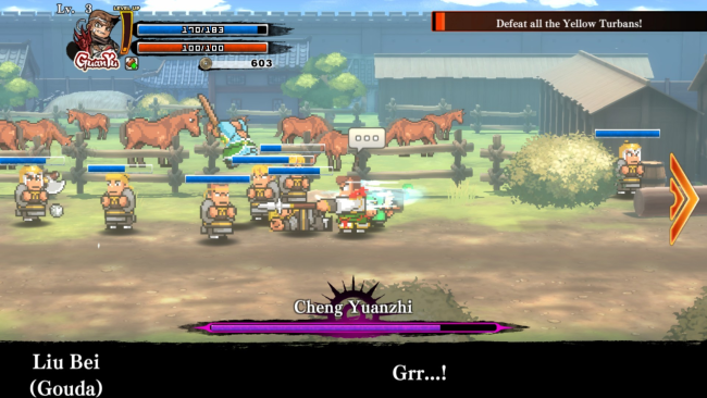 River City Saga: Three Kingdoms PC Screenshot