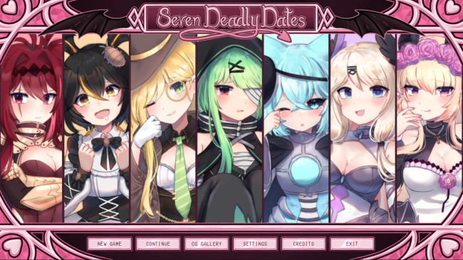 Seven Deadly Dates PC Screenshot