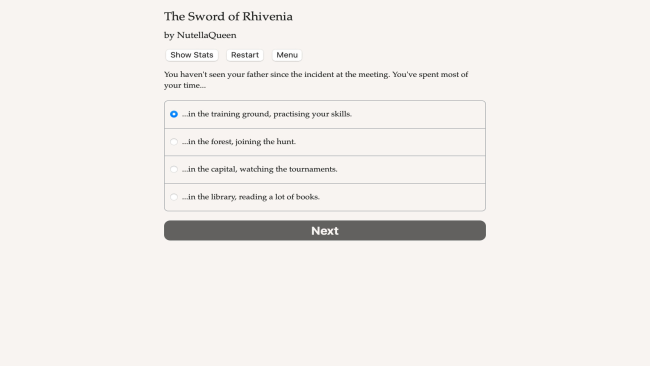 The Sword Of Rhivenia PC Screenshot