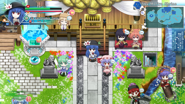 Touhou Genso Wanderer -Lotus Labyrinth R- PC Screenshot