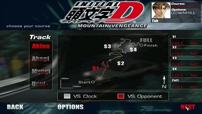 Initial D: Mountain Vengeance PC Screenshot
