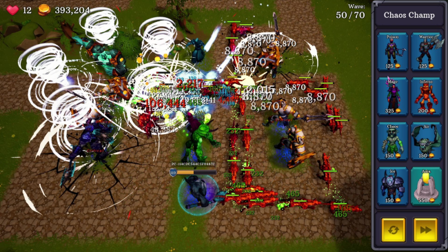 Champs TD PC Screenshot